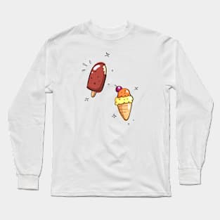 Ice Cream Long Sleeve T-Shirt